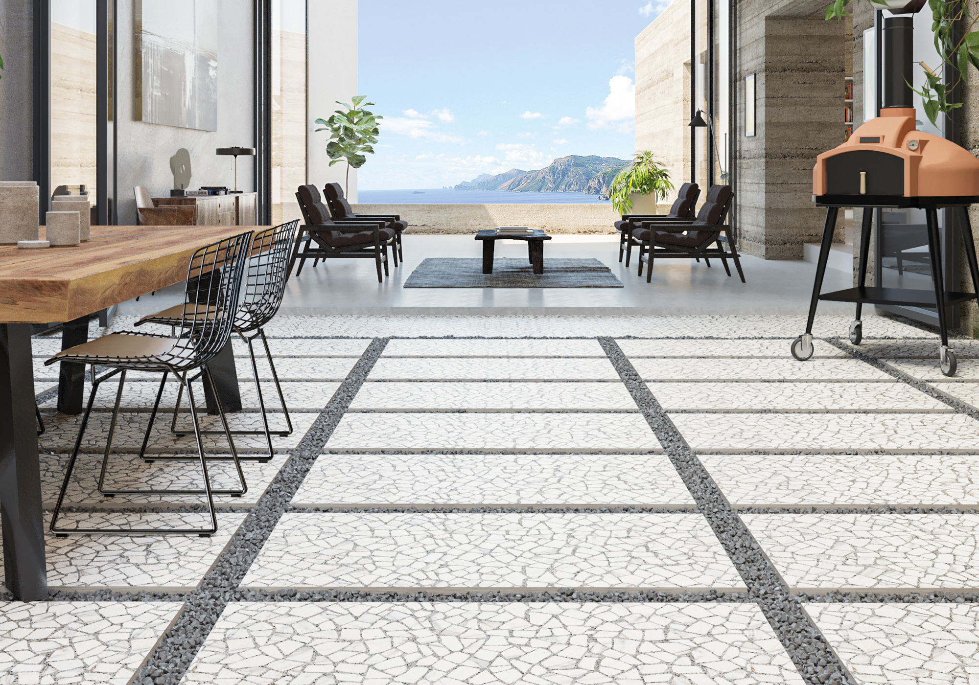 OUTDOOR PIETROSA MARBLE Serisi